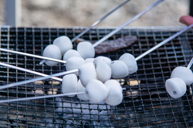 焼きマシュマロの楽しみ方