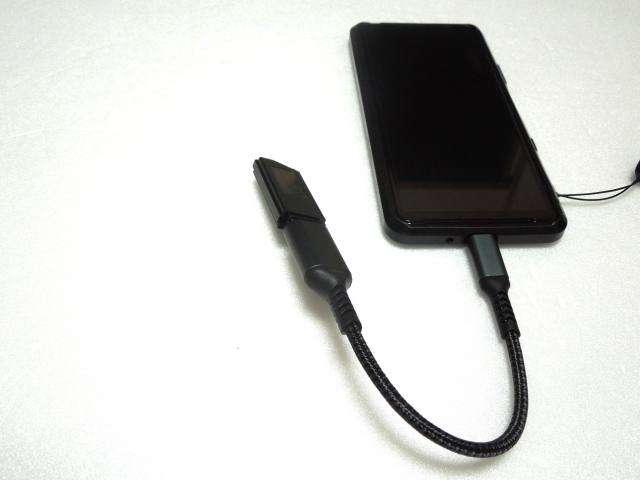 USB Type-Cでの充電