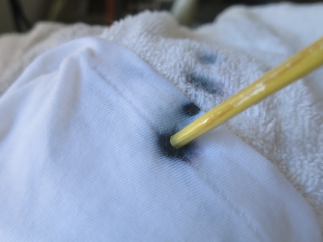 蛍光ペンの落とし方