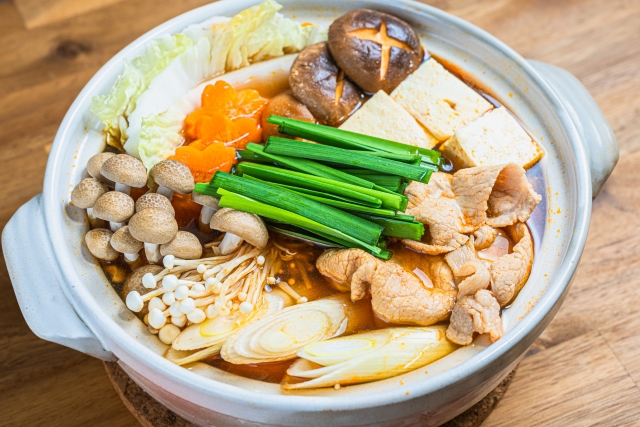 鍋以外の温かい食べ物