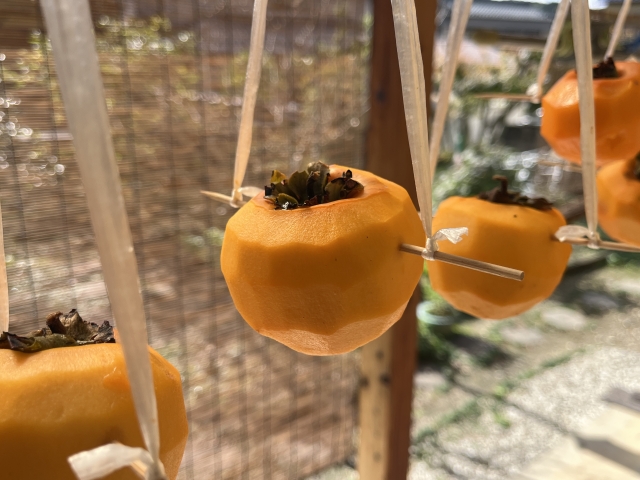 手作り干し柿のコツ